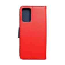 Fancy flip Fancy Samsung A725 Galaxy A72 flip tok, piros-kék tok és táska