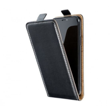 Fancy Flip tok szilikon belsővel Samsung Galaxy A33 5G, fekete (63161) tok és táska