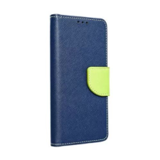 Fancy Xiaomi Redmi 9A fliptok kék-lime színű (51850) tok és táska