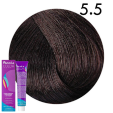 Fanola Color hajfesték 5.5 mahagóni világosbarna 100 ml hajfesték, színező