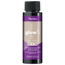 Fanola Glow &amp; Glossy 8.0 hajszínező 60 ml hajfesték, színező