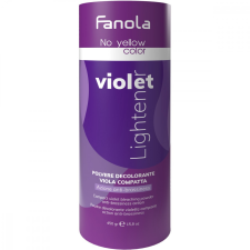 Fanola No Yellow lila szőkítőpor 450 g hajfesték, színező