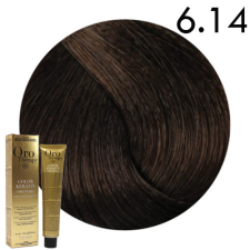 Fanola ORO Therapy Ammoniamentes hajfesték 6.14 100 ml hajfesték, színező