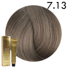 Fanola ORO Therapy Ammoniamentes hajfesték 7.13 100 ml hajfesték, színező