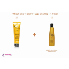  FANOLA ORO Therapy kézkrém 100 ml 2 + 1 AKCIÓ (+ AJÁNDÉK: 1 db ORO Therapy  shampoo 100 ml) kozmetikai ajándékcsomag