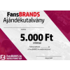 FansBRANDS Ajándékutalvány 5.000 Ft