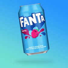  Fanta Berry - bogyós gyümölcs ízű üdítőital 355ml üdítő, ásványviz, gyümölcslé
