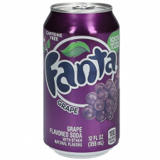  Fanta Grape USA szőlő ízű üdítőital 355ml üdítő, ásványviz, gyümölcslé