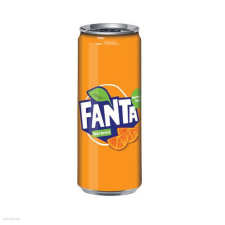 FANTA Üdítőital Fanta 0,33L narancs dobozos üdítő, ásványviz, gyümölcslé