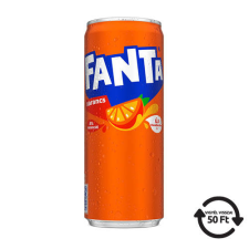 FANTA Üdítőital Fanta 0,33l narancs dobozos DRS díjas üdítő, ásványviz, gyümölcslé