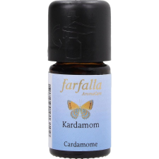 Farfalla bio kardamom illóolaj, 5 ml illóolaj