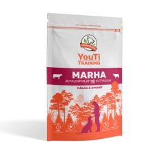 Farkas Konyha FarkasKonyha YOUTI SNACK MARHA, MÁLNA, SPENÓT 100g jutalomfalat kutyáknak