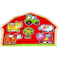  Farm 6 darabos fa puzzle puzzle, kirakós