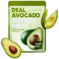 FARM STAY Real Avocado Essence Mask 23 ml (8809809800291) arcpakolás, arcmaszk