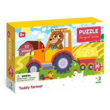 Farmás Teddy Közlekedési Puzzle - 30 darabos puzzle, kirakós