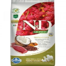 Farmina N&amp;D Dog Quinoa Skin Coat Kacsa 7kg ingyenes szállítás kutyaeledel