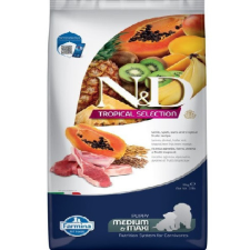 Farmina N&D Tropical Selection Dog Lamb Puppy medium maxi 10kg kutyaeledel