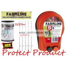 Farmline Protect 5 New Villanypásztor Komplett Szett ( Protect5Set105) haszonállat felszerelés