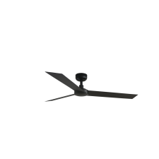 Faro Cruiser S fekete fényforrás nélküli mennyezeti ventilátor (FAR-34289WP) IP20 ventilátor