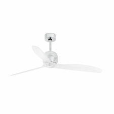 Faro Deco Fan M króm-átlátszó fényforrás nélküli mennyezeti ventilátor (FAR-33394DWP)   IP20 ventilátor