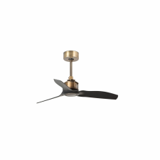 Faro Just Fan XS arany-fekete fényforrás nélküli mennyezeti ventilátor (FAR-33429) IP20 ventilátor