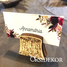  Farönk ültetőkártya tartó dekorációs kellék