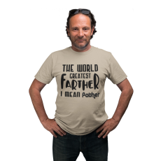  Farther I mean father - Férfi Póló