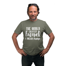  Farther I mean father - Férfi Póló