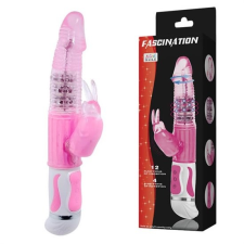  Fascination Bunny Vibrator Pink 1 vibrátorok