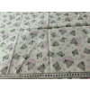 Fashion Cicás, rózsaszín holdas mintás anyag patchwork pamutvászon, 140cm/0,50cm
