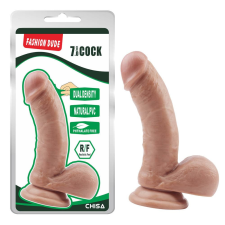  Fashion Dude 7 inch Cock Flesh műpénisz, dildó