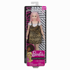 FASHIONISTA BARBIE BABA RÓZSASZÍN HAJJAL baba