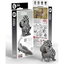 Fat Brain Toys EUGY Zebra 3D puzzle (9421035150101) puzzle, kirakós