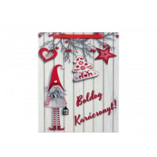  Fatábla Boldog Karácsonyt! Manós 21 cm x 26 cm ajándéktárgy