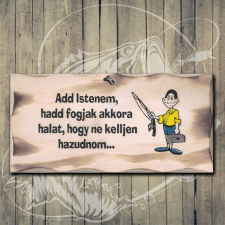  Fatábla horgásznak - Fogjak akkora halat, ne kelljen hazudnom grafika, keretezett kép