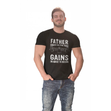  Father forgive me for these gains - Férfi Póló férfi póló
