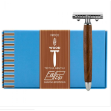 Fatip Walnut Wood Gentle Safety Razor biztonsági borotva eldobható borotva