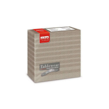 Fato Airlaid szalvéta 40x40cm Csipke mogyoró 50 lapos papírárú, csomagoló és tárolóeszköz
