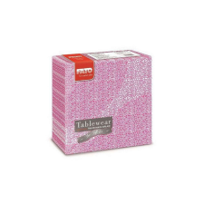 Fato Airlaid szalvéta 40x40cm Mosaic fucsia 50 lapos papírárú, csomagoló és tárolóeszköz