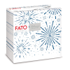 Fato Fato Airlaid karácsonyi szalvéta 40x40cm Incanto Blue 50 lapos