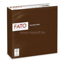 Fato Szalvéta, 1/4 hajtogatott, 33x33 cm, "Smart Table", csokoládé barna (50 db) (82622400) asztalterítő és szalvéta