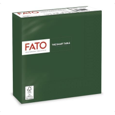Fato Szalvéta, 1/4 hajtogatott, 33x33 cm,  "Smart Table", zöld asztalterítő és szalvéta