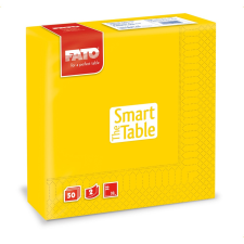 Fato Szalvéta 2 rétegű 33 x 33 cm 50 lap/cs Fato Smart Table sárga_82623000 higiéniai papíráru