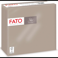 Fato Szalvéta 2 rétegű 38 x 38 cm 40 lap/cs Fato Star galambszürke_82991800 papírárú, csomagoló és tárolóeszköz