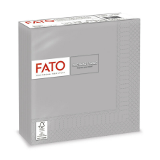Fato Szalvéta 33x33cm ezüst 2 rétegű 50 lap/csomag papírárú, csomagoló és tárolóeszköz