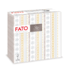 Fato Sztár karácsonyi szalvéta Ribbon Silver 2 rétegű 38x38cm 40 szál/csomag