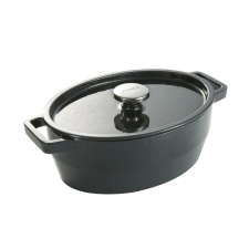  Fazék 5.8L PYREX ovális öntöttvas/33cm/szürke edény