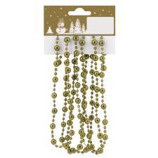  Fazettás golyós füzér 180 cm karácsonyfadísz