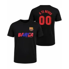 FC Barcelona 2026-27 fekete gyerek póló - Feliratozható