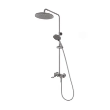  FDesign Zaffiro monogombos zuhanyoszlop, matt Gun Metal felülettel csaptelep